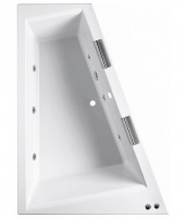 Ванна Riho Doppio 180х130 с гидромассажем (Левая, встраиваемая)