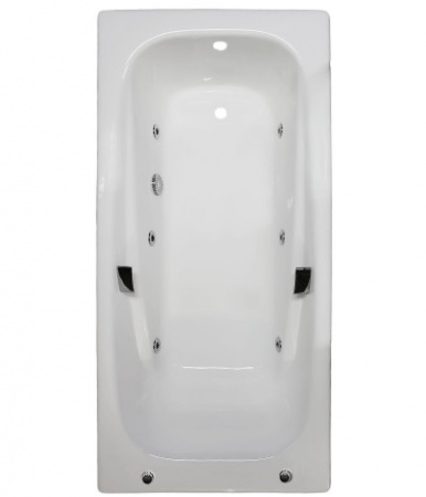 Ванна Goldman Art 180x85 с гидромассажем